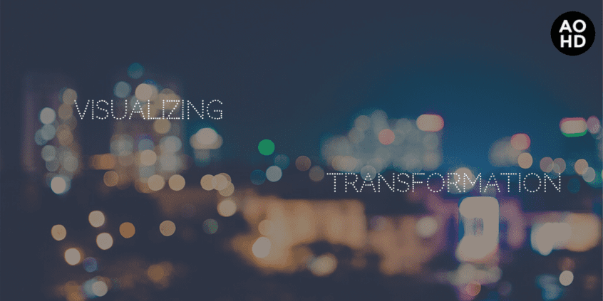 Visualizing transformation graphic